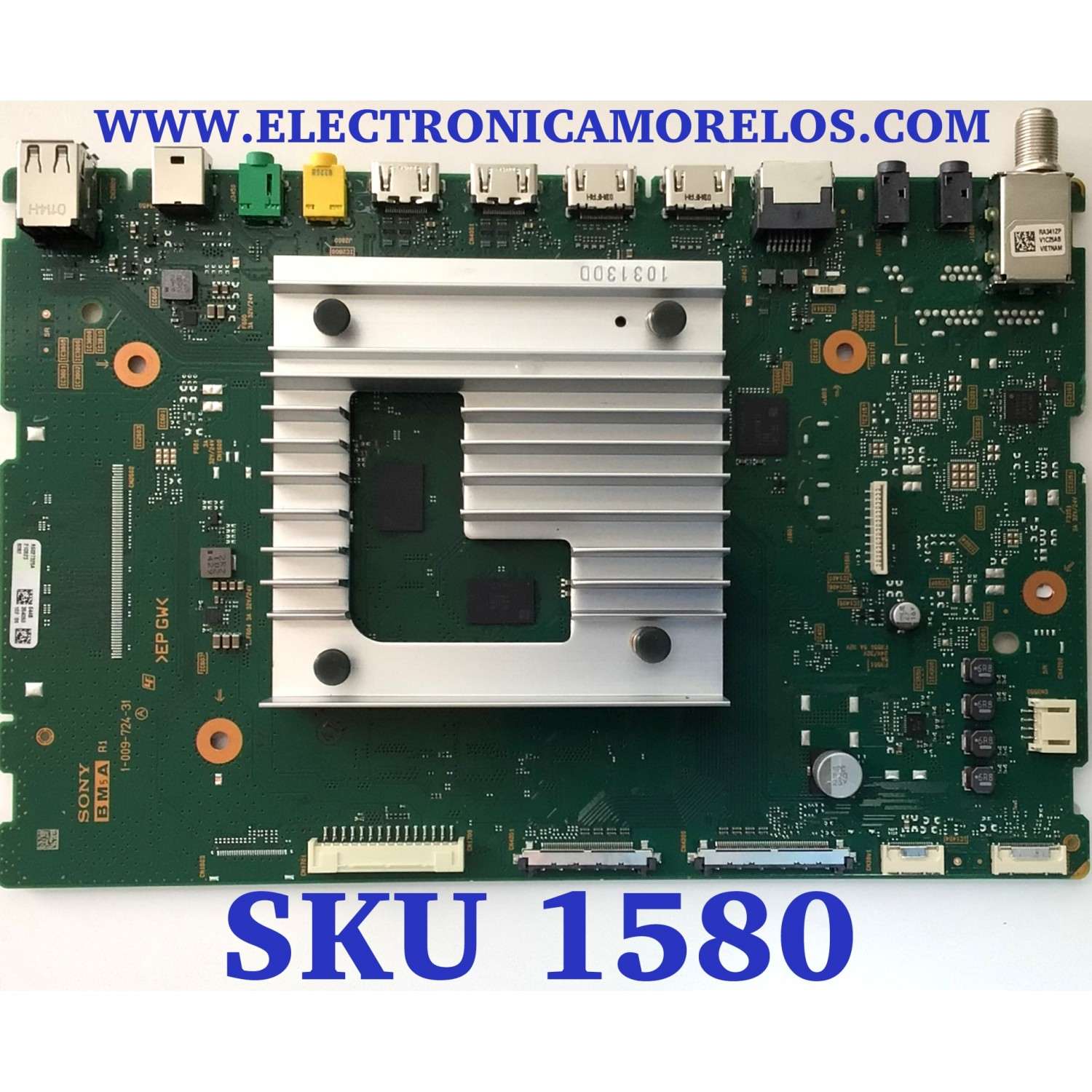 MAIN PARA TV SONY BRAVIA 4K·UHD·HDR / NUMERO DE PARTE A5027325A 544 / 1-009-724-31 / A-5027-325-A 544 / 100972431 / PANEL YDBM085CNU11 / MODELO KD-85X85J / KD85X85J